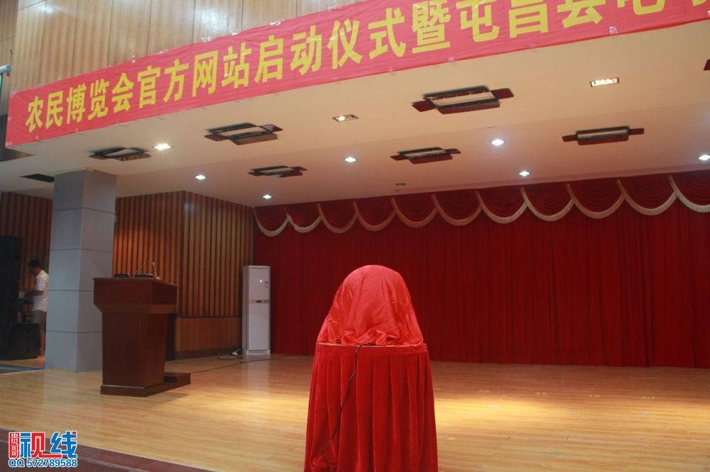 农民博览会官方网站启动仪式暨屯昌县电子商务协会成立大会现场实况。（周宗贵 摄影） (1).jpg