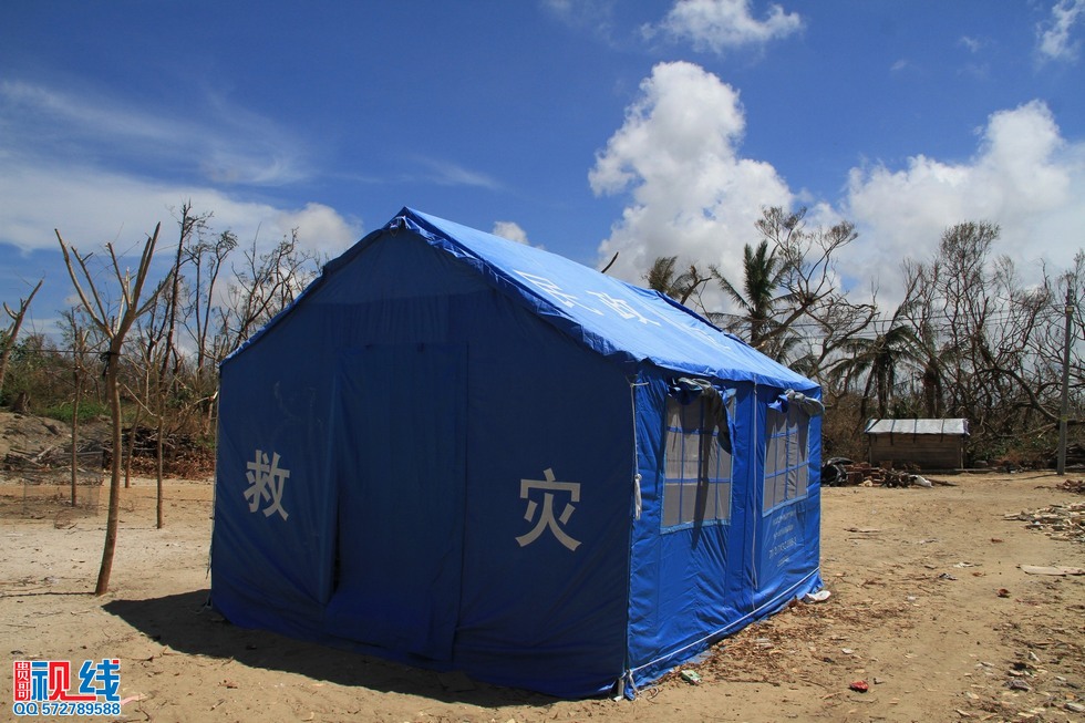 超强台风“威马逊”袭击海南  海口抚州商会爱心物资送灾区（周宗贵 摄） (33).jpg