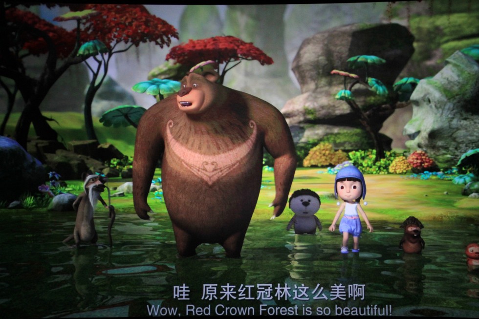 8月6日，《神秘世界历险记2》海口提前观影会现场实况。（周宗贵 摄） (22).jpg