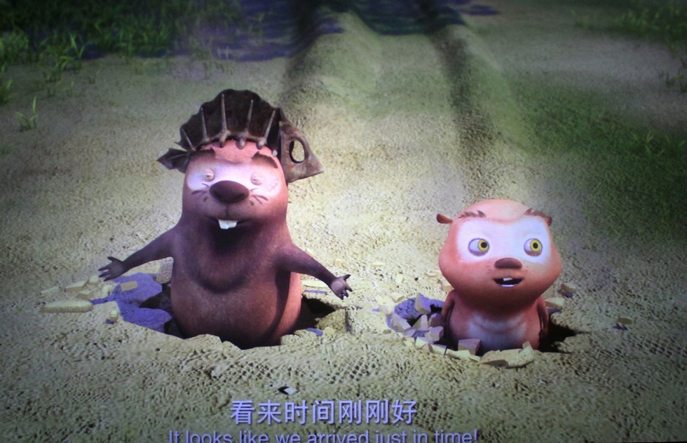 8月6日，《神秘世界历险记2》海口提前观影会现场实况。（周宗贵 摄） (25).jpg