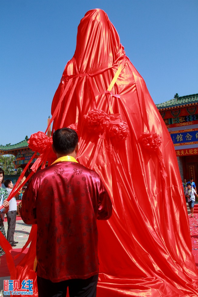 海南冯宝冼夫人纪念馆暨冯氏宗祠落成典礼现场实况。（周宗贵 摄） (22).jpg
