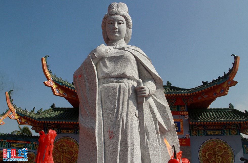 海南冯宝冼夫人纪念馆暨冯氏宗祠落成典礼现场实况。（周宗贵 摄） (23).jpg