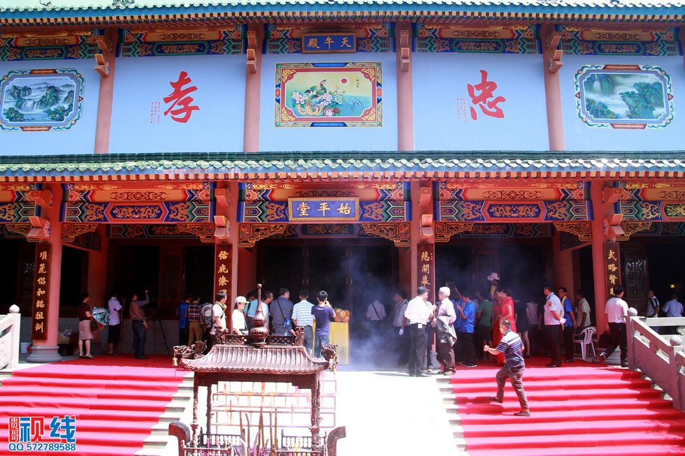 海南冯宝冼夫人纪念馆暨冯氏宗祠落成典礼现场实况。（周宗贵 摄） (44).jpg