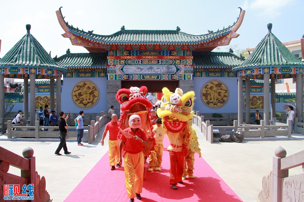 海南冯宝冼夫人纪念馆暨冯氏宗祠落成典礼现场实况。（周宗贵 摄） (48).jpg