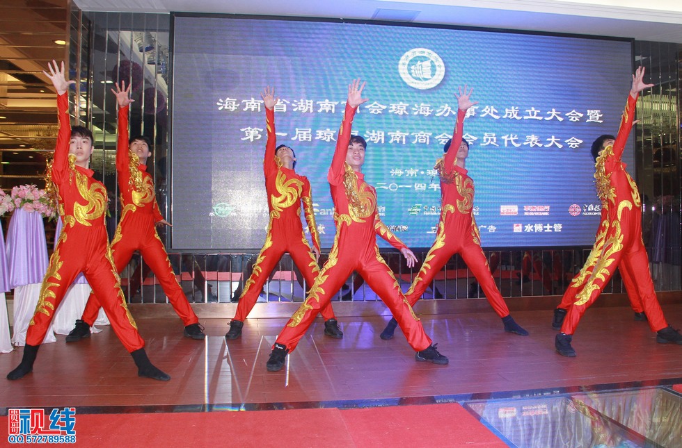 海南省琼海湖南商会9月29日正式成立。（周宗贵 摄） (24).jpg