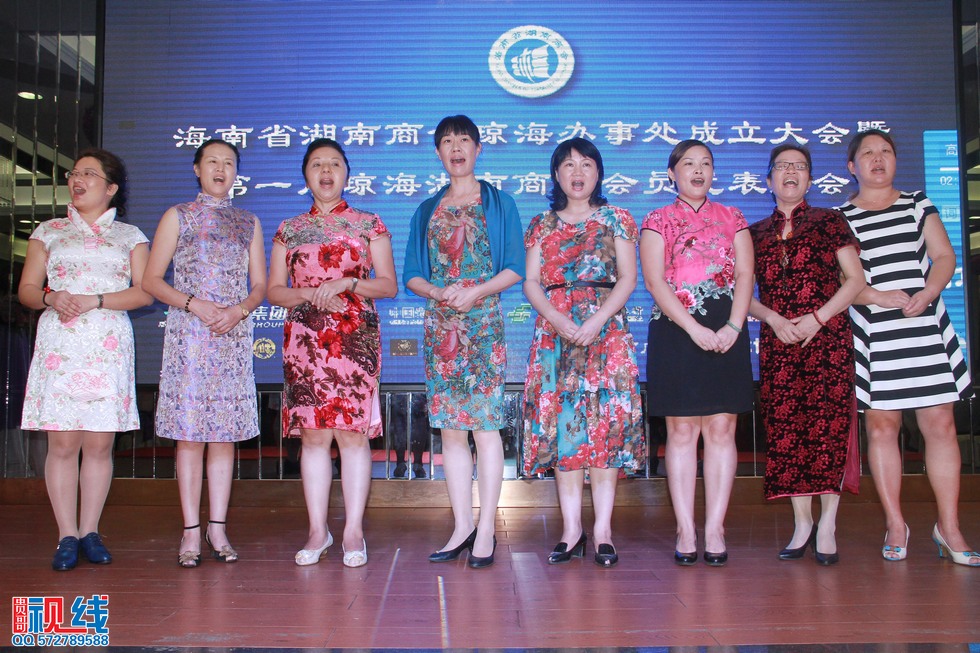 海南省琼海湖南商会9月29日正式成立。（周宗贵 摄） (26).jpg