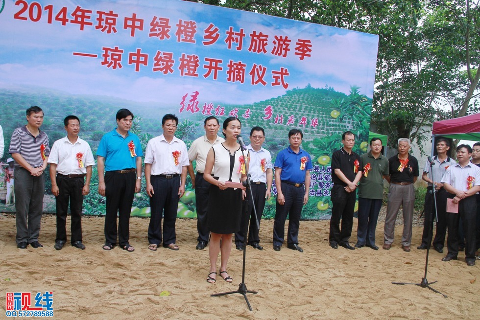 “2014年琼中绿橙乡村旅游季——绿橙开摘仪式”现场实况。（周宗贵 摄） (11).jpg
