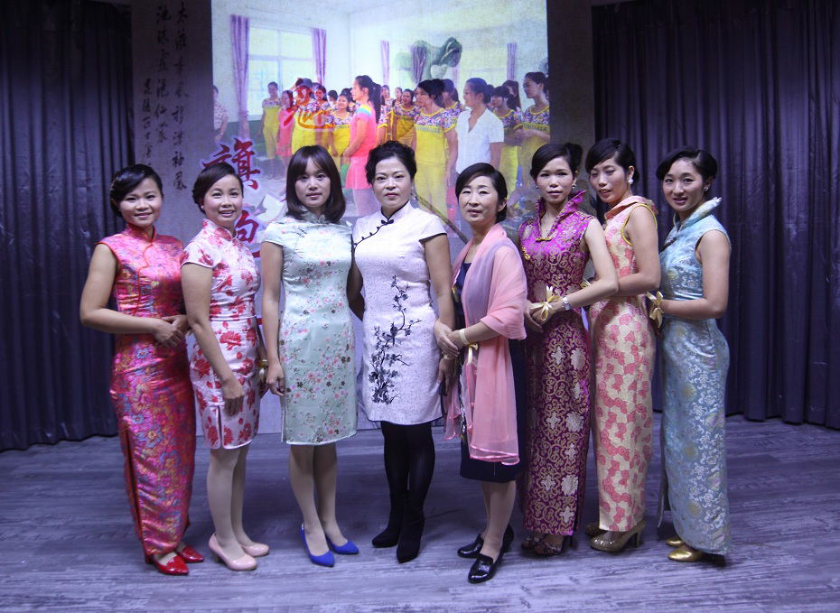“女人魅力 旗袍之雅”旗袍沙龙主题活动实况。（王海滢 摄） (8).jpg