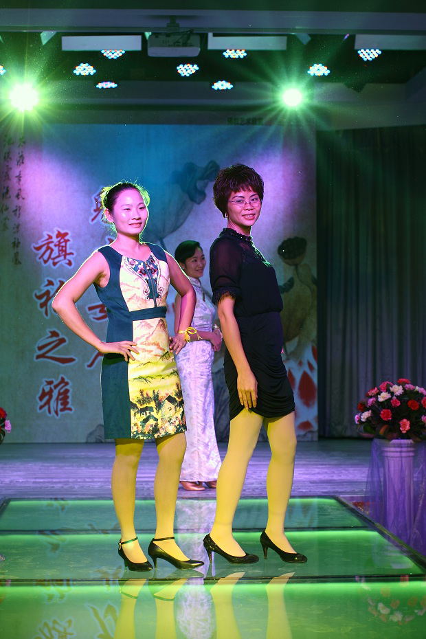 “女人魅力 旗袍之雅”旗袍沙龙主题活动实况。（王海滢 摄） (35).jpg