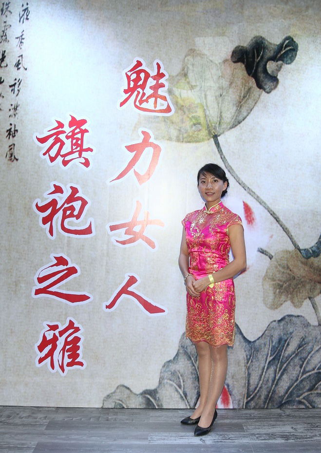 “女人魅力 旗袍之雅”旗袍沙龙主题活动实况。（王海滢 摄） (56).jpg
