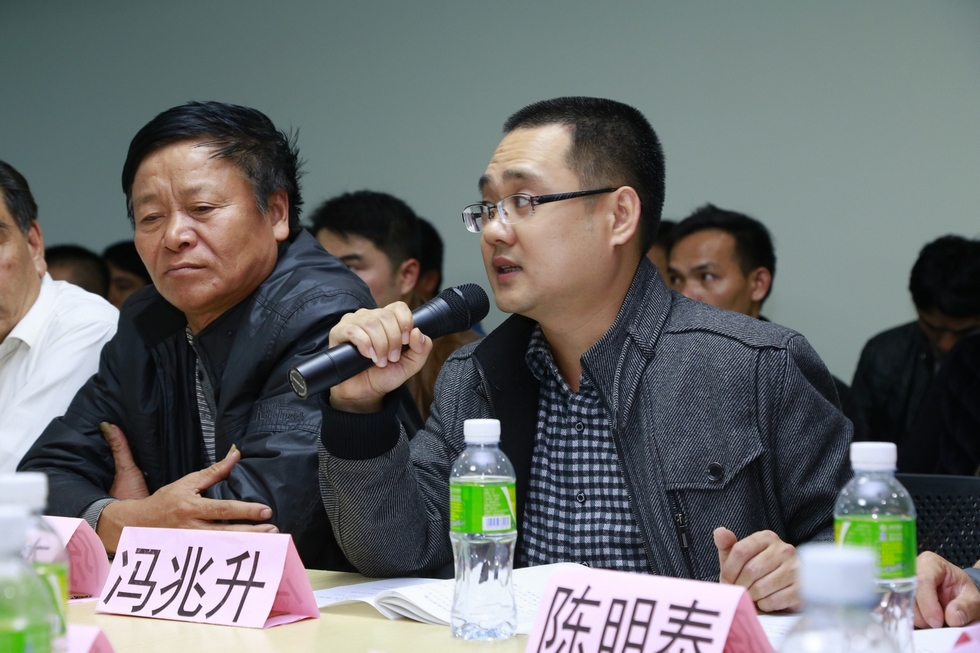 定安县餐饮烹饪协会第一届六次常务理事扩大会议现场实况。（周宗贵 摄） (19).jpg