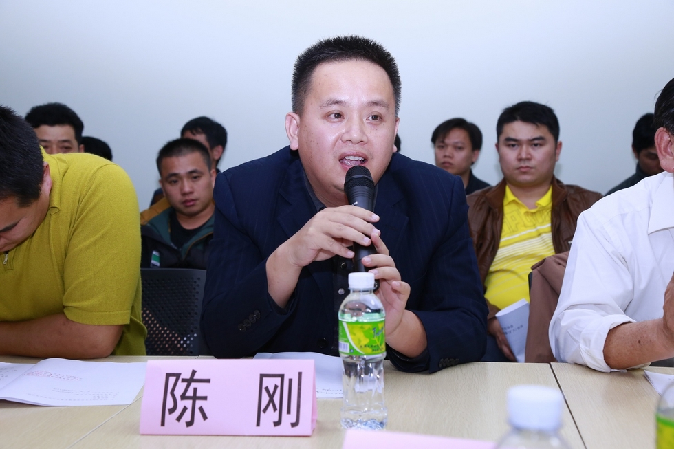 定安县餐饮烹饪协会第一届六次常务理事扩大会议现场实况。（周宗贵 摄） (22).jpg