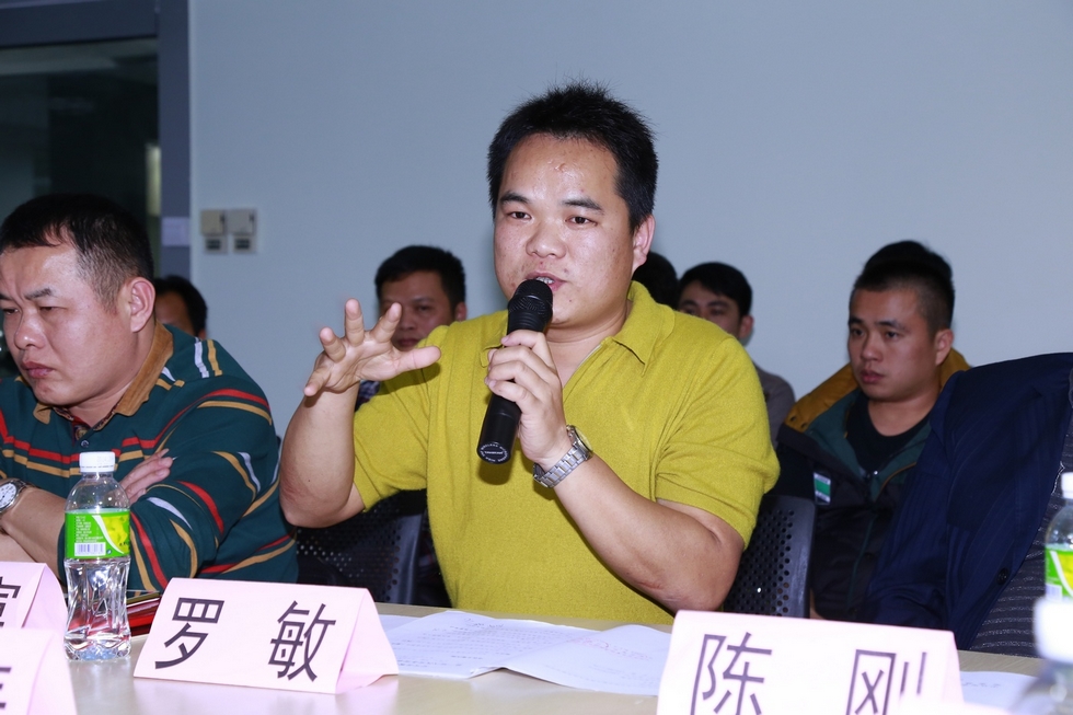 定安县餐饮烹饪协会第一届六次常务理事扩大会议现场实况。（周宗贵 摄） (25).jpg