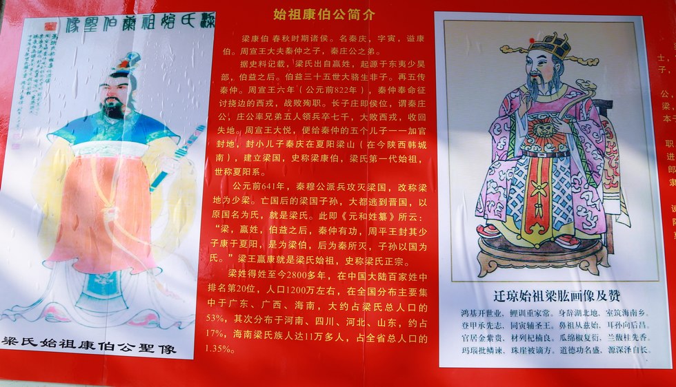 海南梁氏合族宗祠一期重修竣工回主庆典隆重举行。（周宗贵 摄） (3).jpg