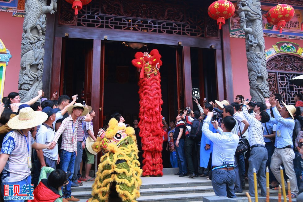 海南梁氏合族宗祠一期重修竣工回主庆典隆重举行。（周宗贵 摄） (22).jpg