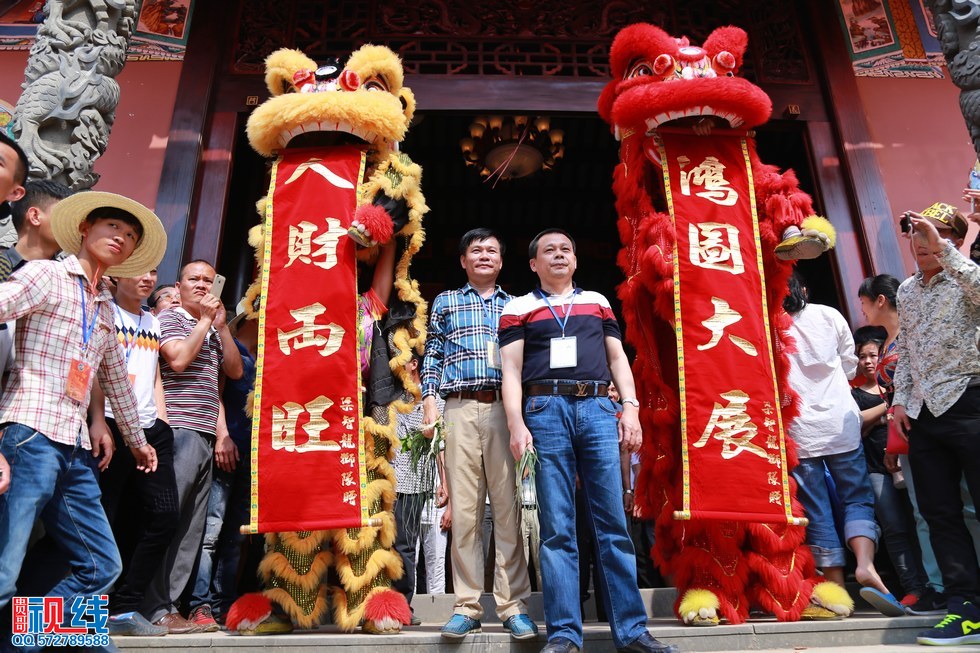 海南梁氏合族宗祠一期重修竣工回主庆典隆重举行。（周宗贵 摄） (25).jpg