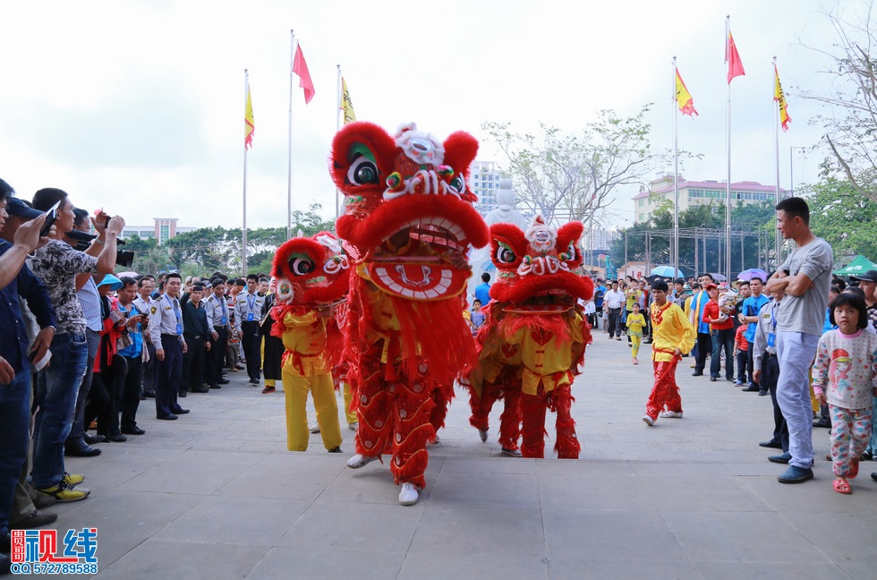 海南冯氏祭祖大典暨冼夫人文化节活动实况。（周宗贵 摄） (25).jpg