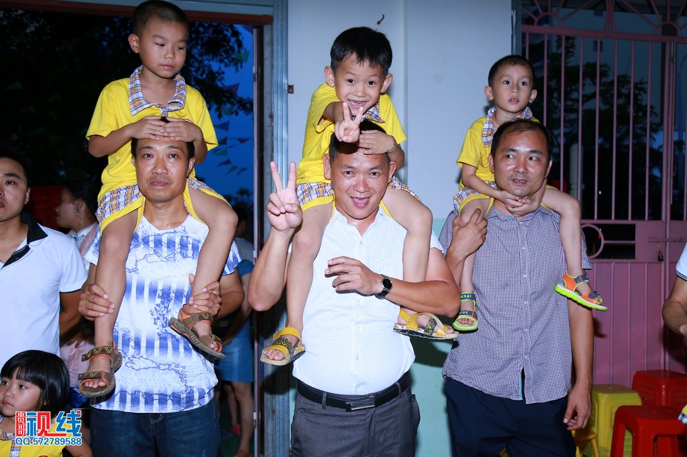 海口艺苗幼儿园举办父亲节活动   让爱传递之幸福家庭。（周宗贵 摄） (28).jpg